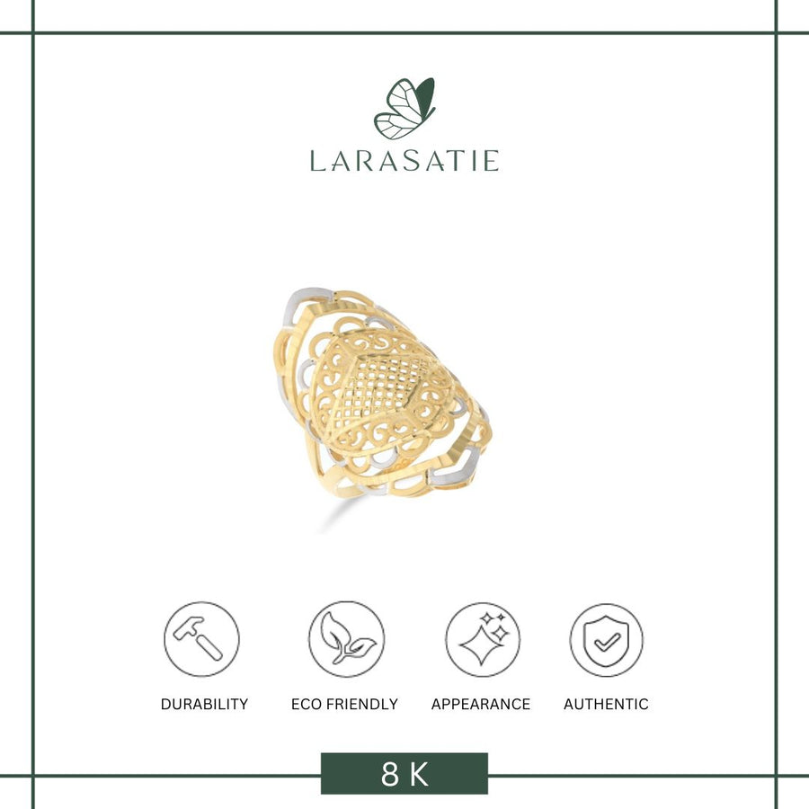Larasatie - Cincin Perhiasan Emas - Danti