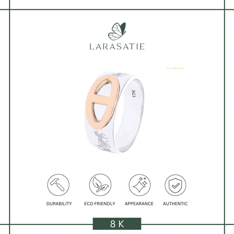 Larasatie - Cincin Perhiasan Emas - Qays