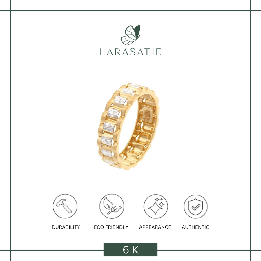 Larasatie - Cincin Perhiasan Emas - Tiffa