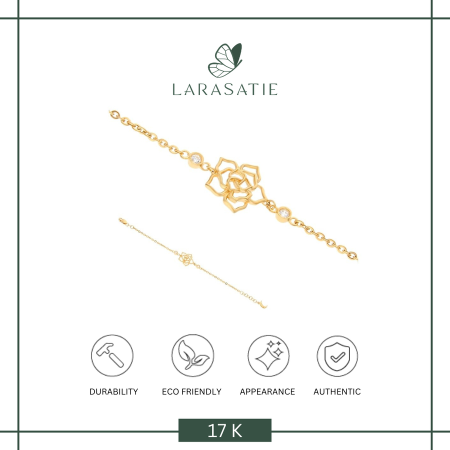 Larasatie - Gelang Perhiasan Emas - Flawset