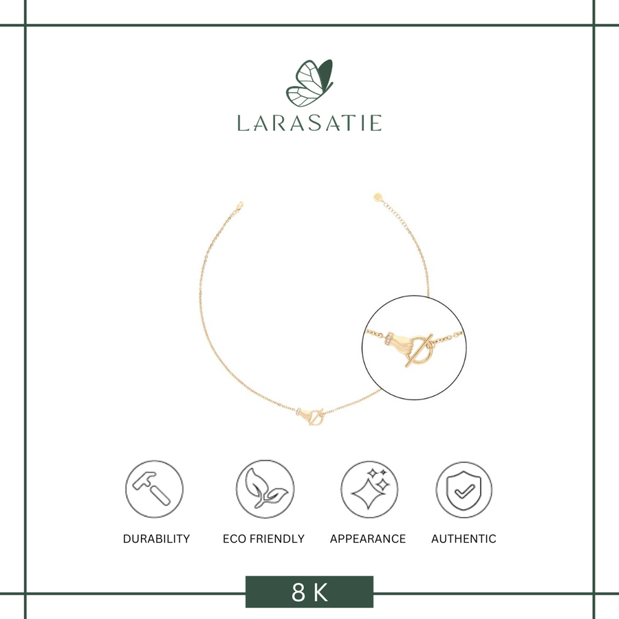 Larasatie - Kalung Perhiasan Emas - Keyhand