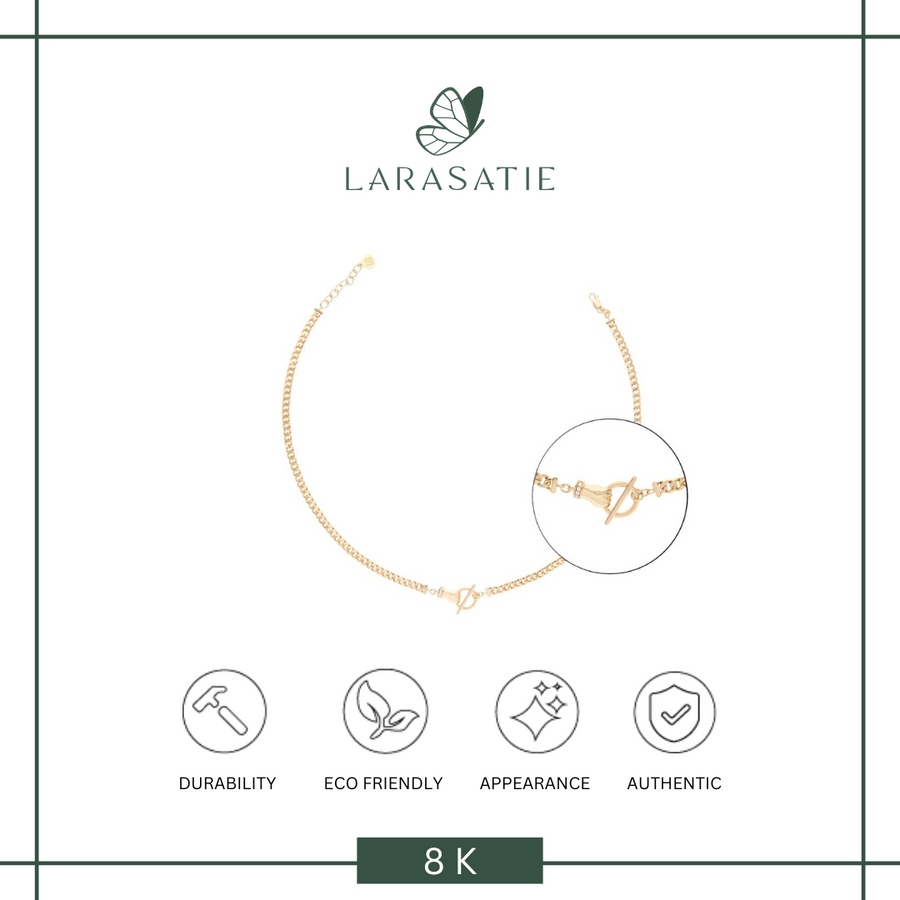 Larasatie - Kalung Perhiasan Emas - Kezihand