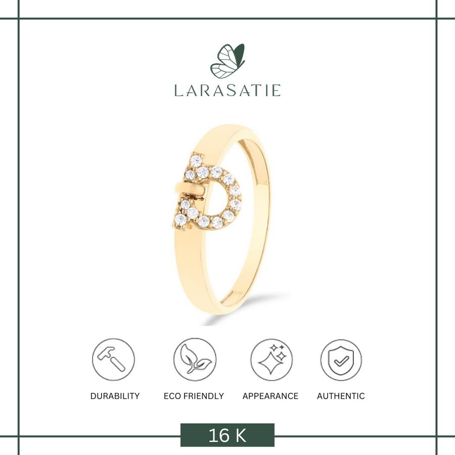 Larasatie - Cincin Perhiasan Emas - Adrienne