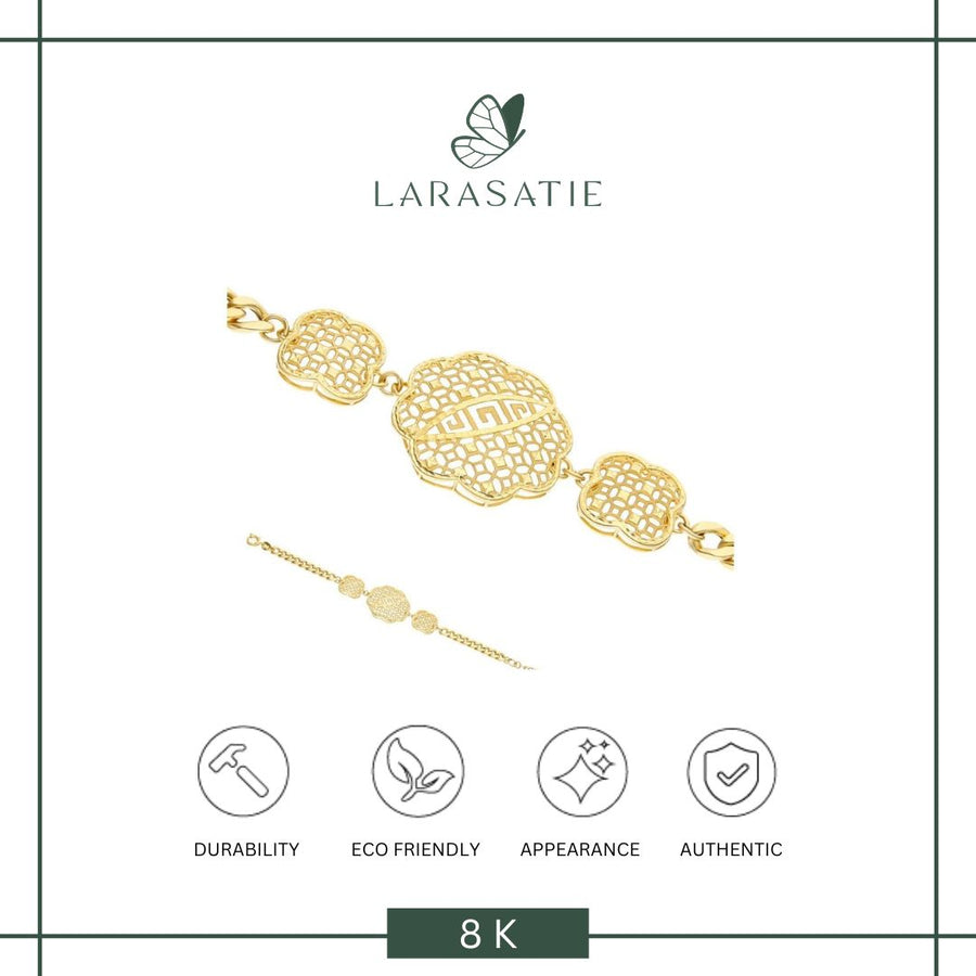 Larasatie - Gelang Perhiasan Emas - Eleena