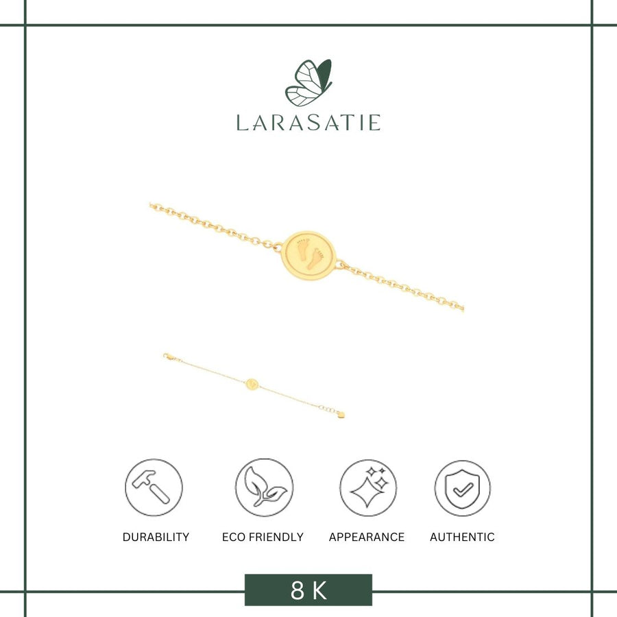 Larasatie - Gelang Perhiasan Emas - Ash