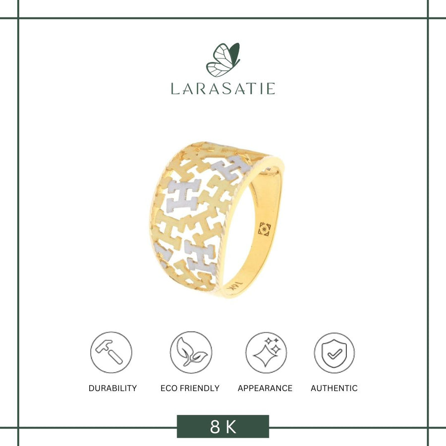 Larasatie - Cincin Perhiasan Emas - Laurie