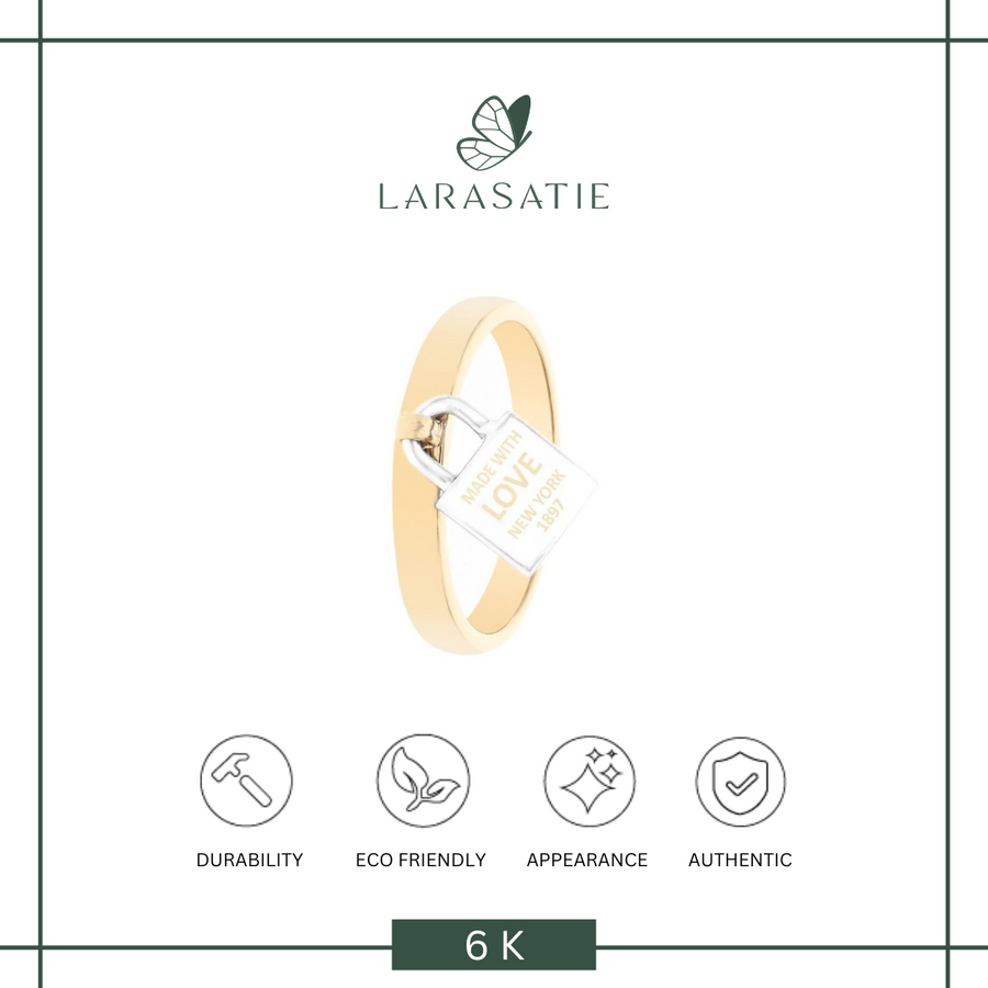 Larasatie - Cincin Perhiasan Emas - Esha