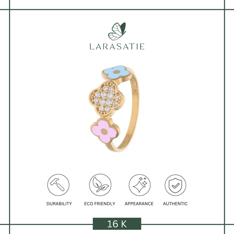 Larasatie - Cincin Perhiasan Emas - Flawzi