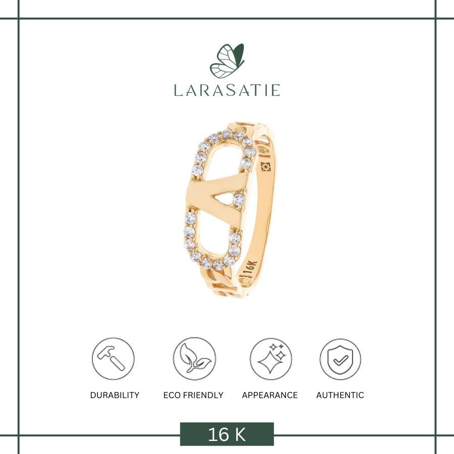 Larasatie - Cincin Perhiasan Emas - Viznesi