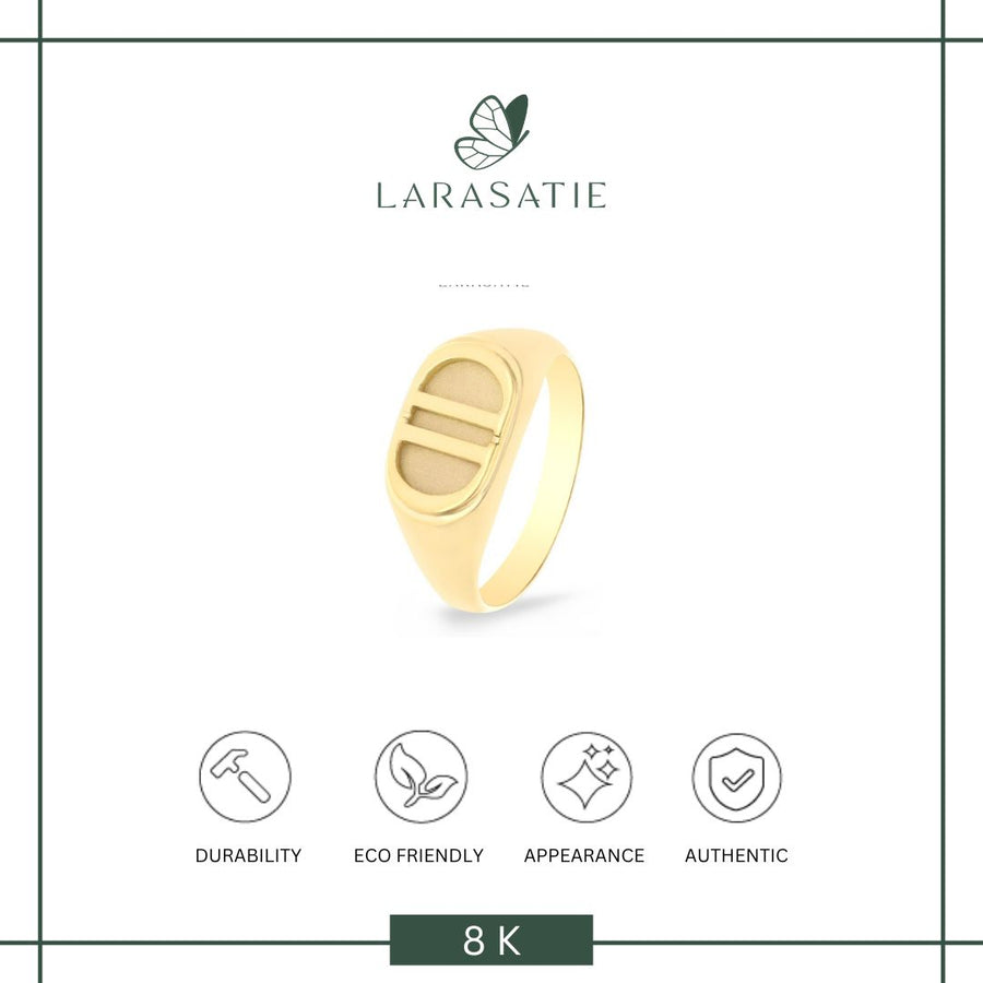 Larasatie - Cincin Perhiasan Emas - Eileen